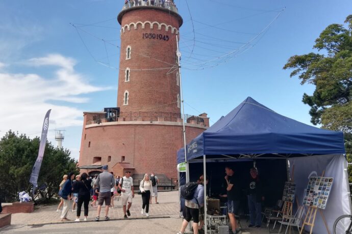 Kołobrzescy krótkofalowcy działali przy latarni morskiej