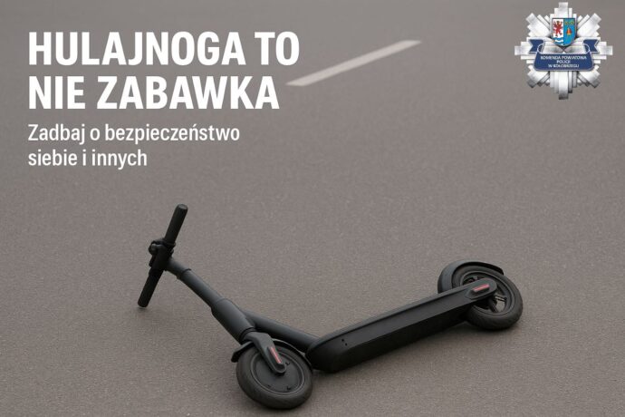 Niebezpieczna jazda hulajnogą – nastolatki trafiły do szpitala