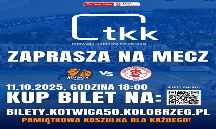Pierwszy domowy mecz koszykarskiej Kotwicy w tym sezonie