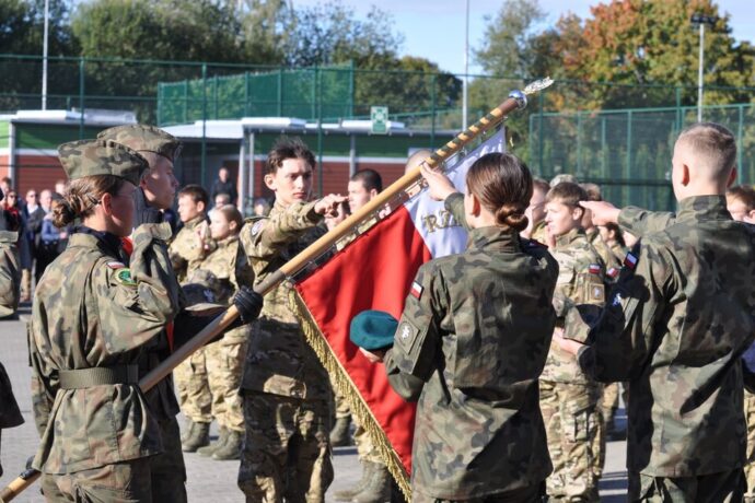 Uroczyste ślubowanie klas mundurowych