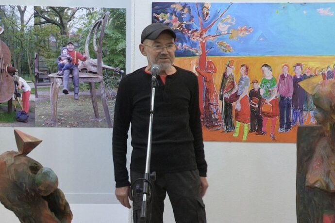 Wiktor Szostało z wystawą w Galerii Sztuki Współczesnej