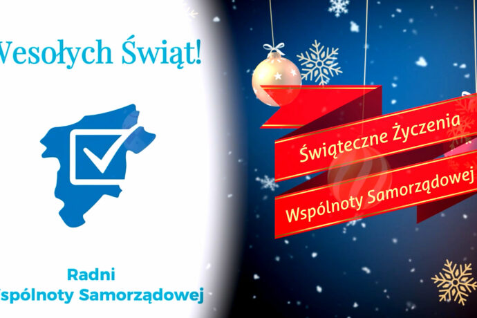 Świąteczne Życzenia Wspólnoty Samorządowej