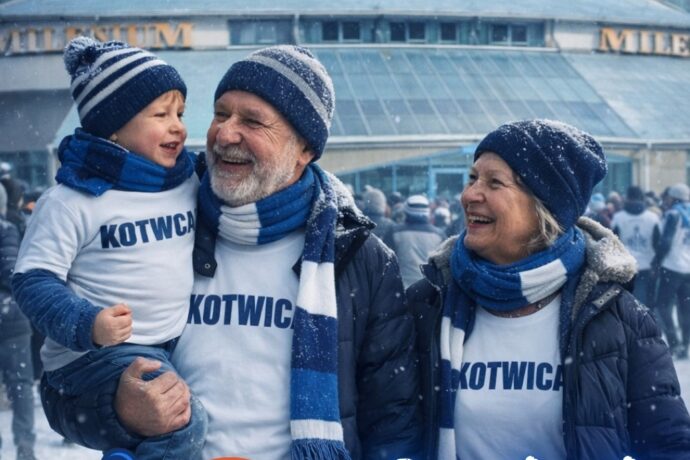 Dzień Babci i Dziadka na meczu Kotwicy Kołobrzeg.