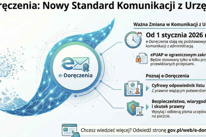 Zmiana w cyfrowej korespondencji z urzędami
