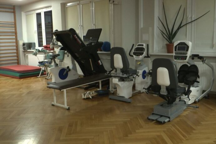 Szpital ze sprzętem dla pacjentów onkologicznych