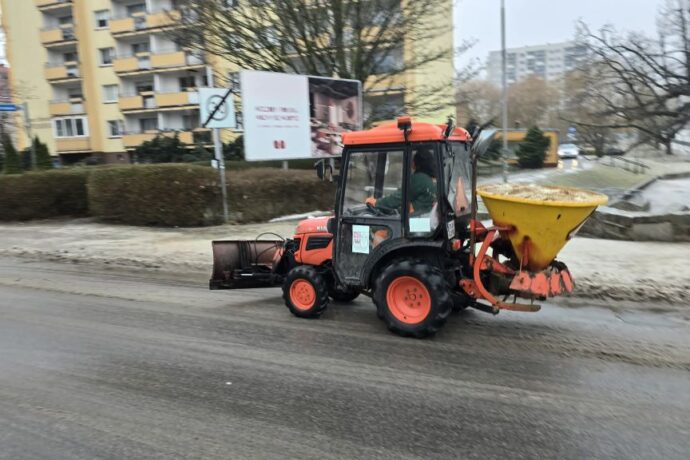 Zarząd Dróg Powiatowych informuje o bieżącej sytuacji na drogach w powiecie