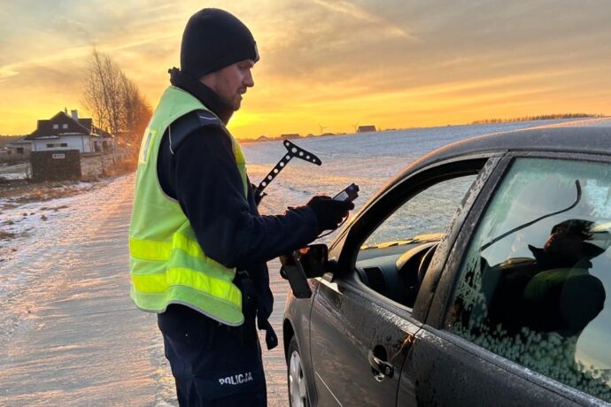 Trzech kierujących po użyciu alkoholu