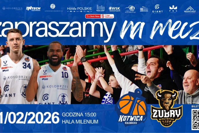 Kotwica zagra z Żubrami dla kotów