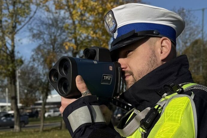27-latek stracił prawo jazdy za nadmierną prędkość