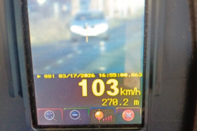 Przekroczył prędkość o 53 km/h