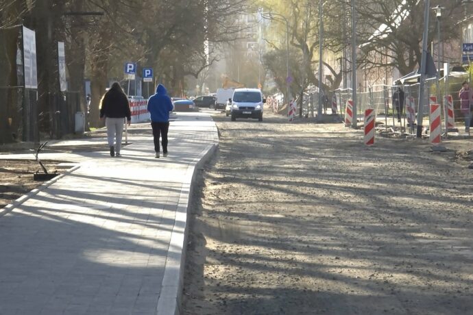 Remonty ulic w mieście