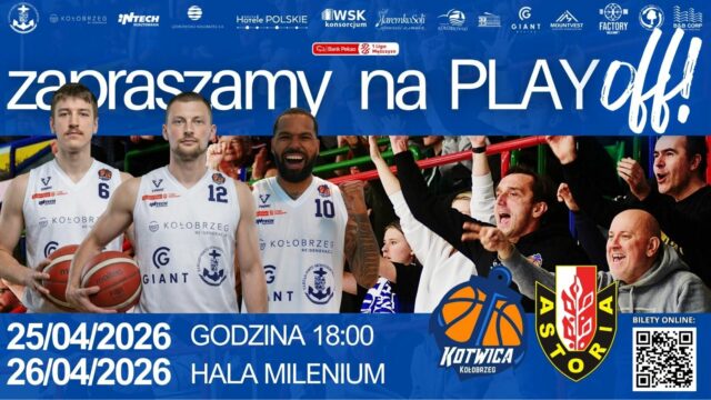 Gramy o półfinał. Dwa mecze w Kołobrzegu