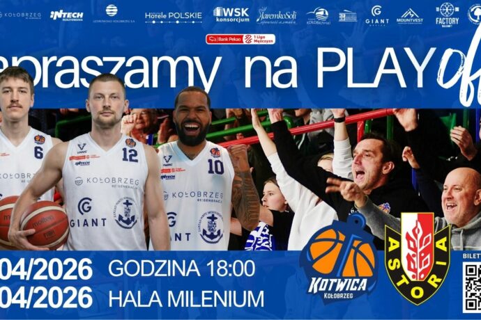Gramy o półfinał. Dwa mecze w Kołobrzegu
