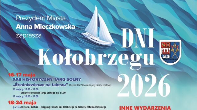 Dni Kołobrzegu 2026. Miasto przygotowało kilkanaście wydarzeń dla mieszkańców i turystów
