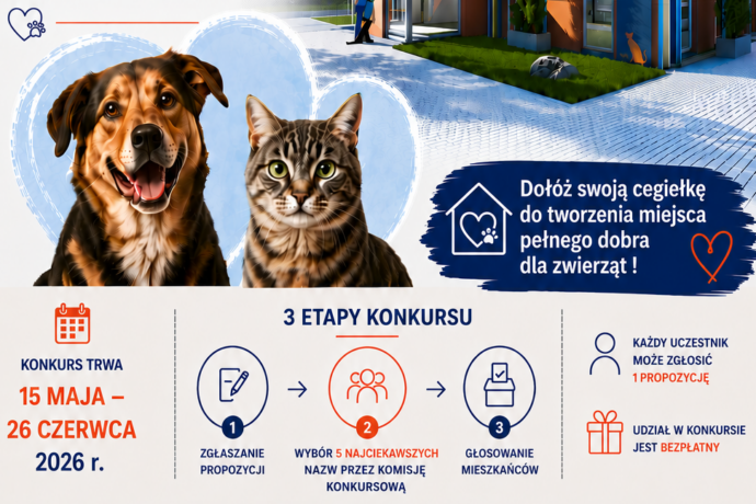 Nadaj nazwę nowemu kołobrzeskiemu schronisku dla zwierząt