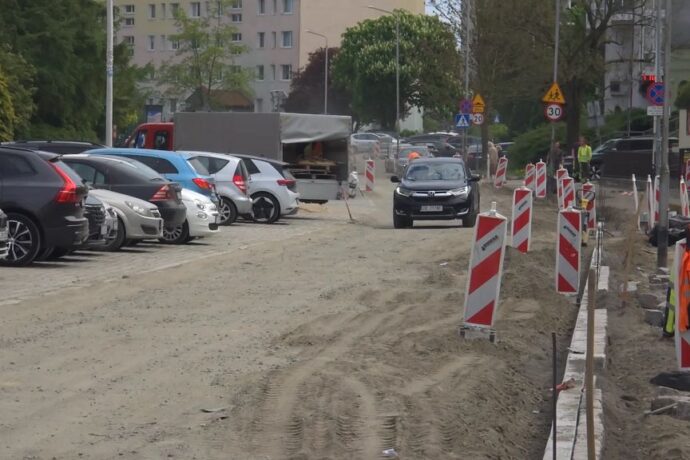 Jak przebiegają prace na ulicy Okopowej?