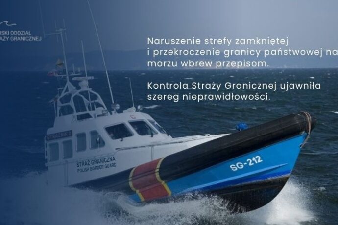 Granica na morzu też obowiązuje