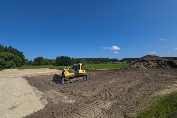 Nowe schronisko dla bezdomnych zwierząt w budowie
