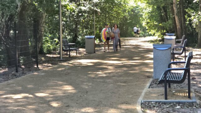 Dojście do nowego zejścia na plażę w Dzielnicy Zachodniej gotowe