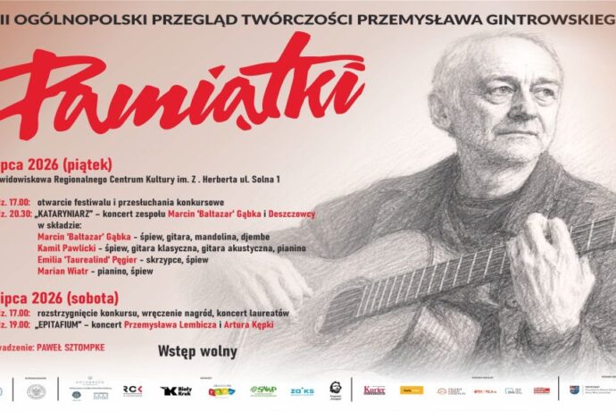 Przegląd Twórczości Przemysława Gintrowskiego „Pamiątki”