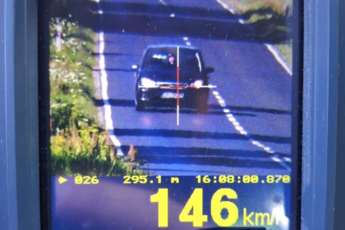 26-latka jechała 146 km/h