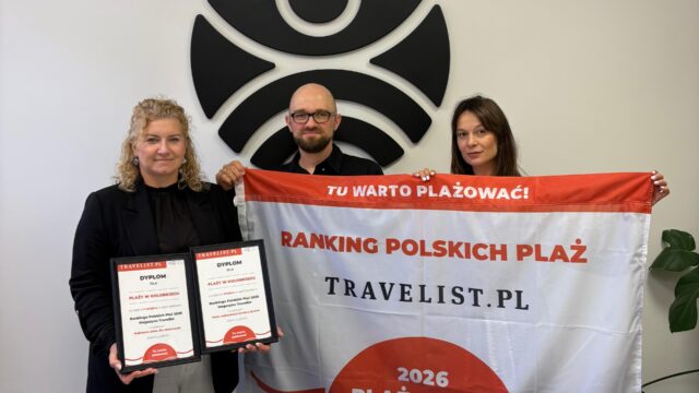 Kołobrzeg z kolejnymi wyróżnieniami w Rankingu Polskich Plaż