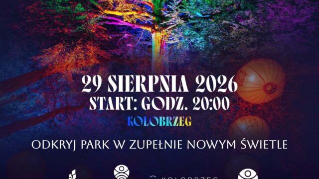 Światło, dźwięk i emocje. Noc Kolorów w Parku im. Stefana Żeromskiego