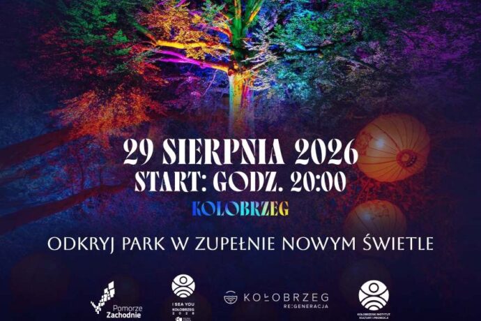 Światło, dźwięk i emocje. Noc Kolorów w Parku im. Stefana Żeromskiego
