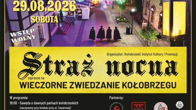 Wieczorne zwiedzanie ze Strażą Nocną podczas Nocy Kolorów