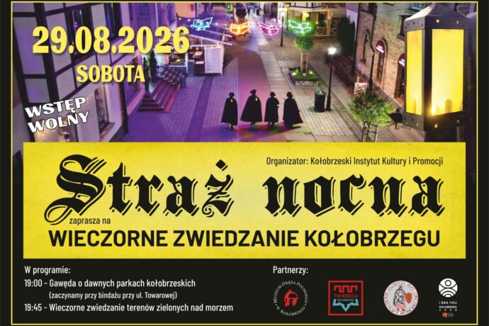 Wieczorne zwiedzanie ze Strażą Nocną podczas Nocy Kolorów