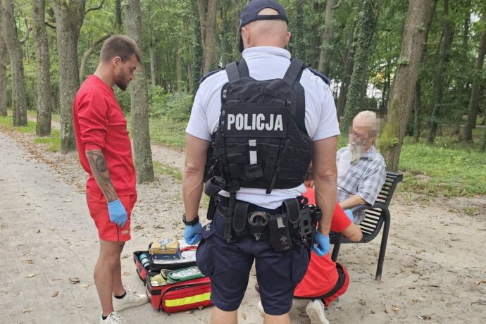 Rowerem szybciej tam, gdzie radiowóz nie może dotrzeć