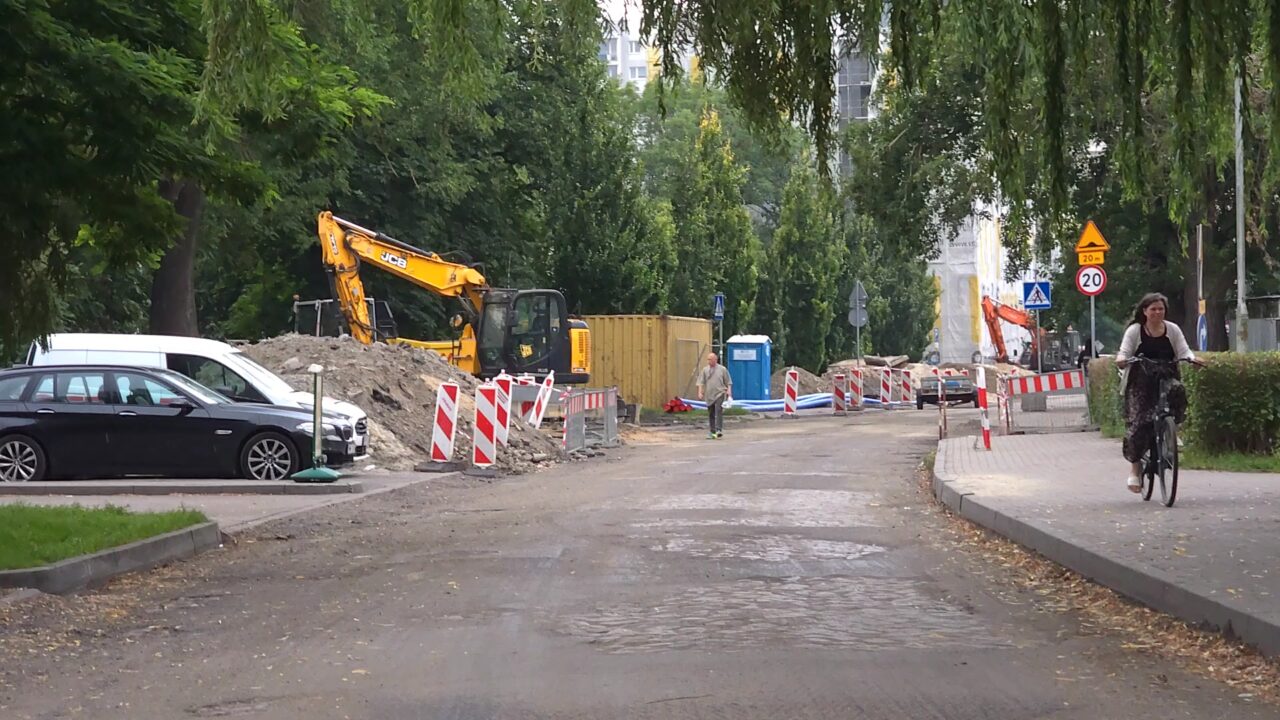 Trwa gruntowna przebudowa ulic Bogusława X i Jerzego