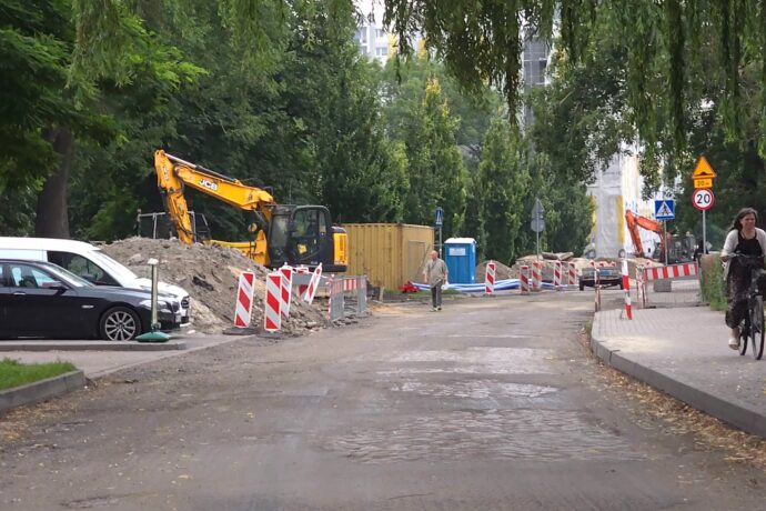 Trwa gruntowna przebudowa ulic Bogusława X i Jerzego