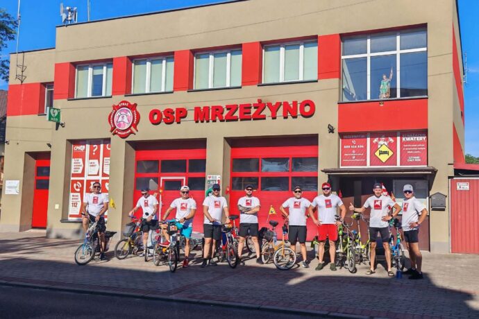VII edycja wyprawy „Wigry składaki dobre chłopaki”. Kręcą kilometry dla 9-letniej Zoi!