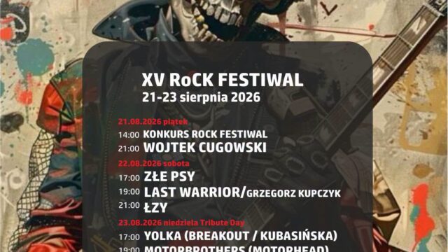 Przed nami XV RoCK Festiwal