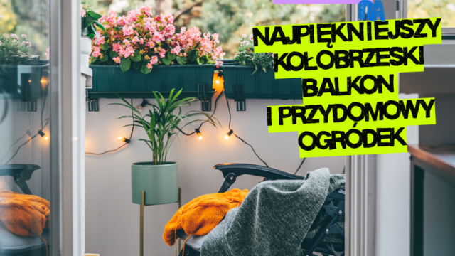Konkurs na najpiekniejszy balkon i ogródek