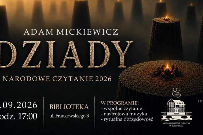 Narodowe Czytanie 2026 w Kołobrzegu