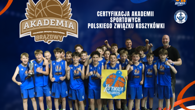 Kotwica Kołobrzeg z certyfikatem PZKosz. W regionie wyróżniono tylko trzy akademie