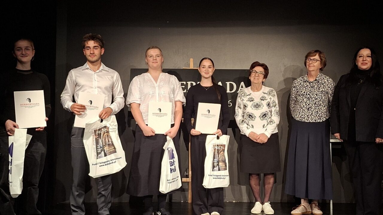 Grand Prix Herbertiady 2026 dla kołobrzeżanki. Poezja Herberta poruszyła młodych recytatorów