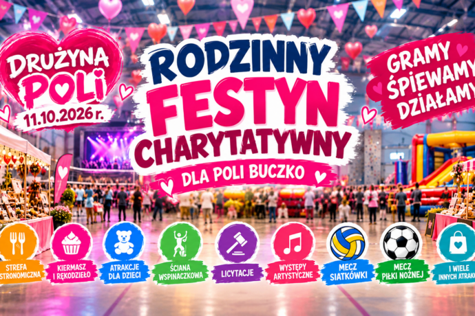 Mrzeżyno zagra dla Poli – wielki festyn charytatywny już 11 października!