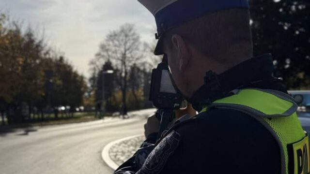 Policjanci sprawdzali prędkość na drogach powiatu