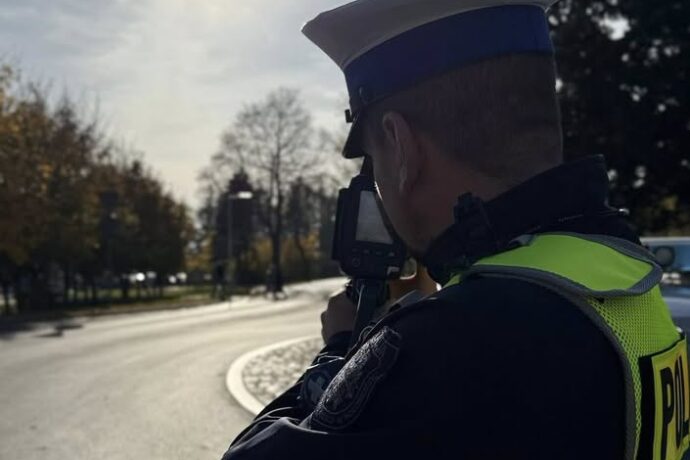 Policjanci sprawdzali prędkość na drogach powiatu