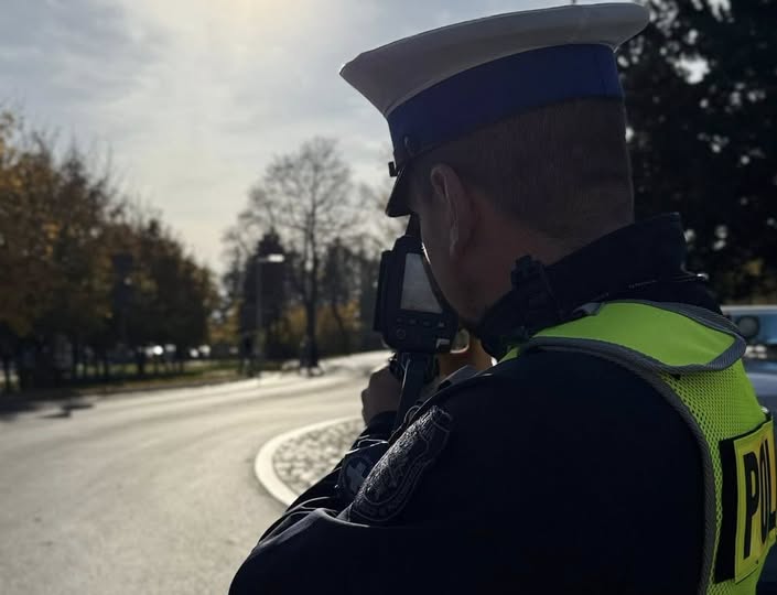 Policjanci sprawdzali prędkość na drogach powiatu