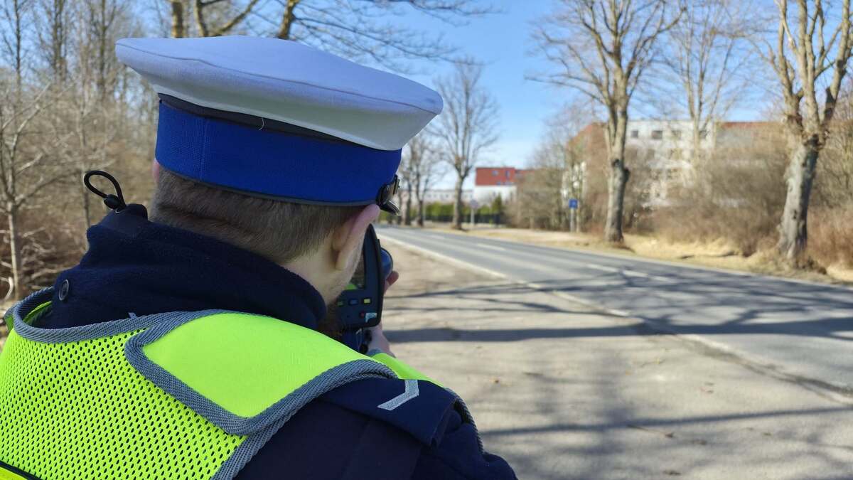 „Prędkość” na drogach powiatu kołobrzeskiego. 54 wykroczenia