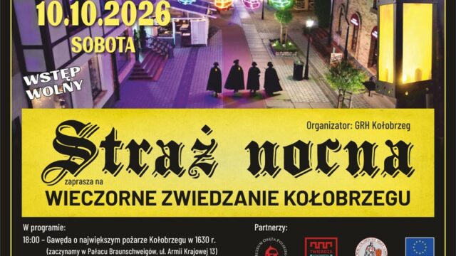 Zwiedzanie ze Strażą Nocną: największy pożar Kołobrzegu