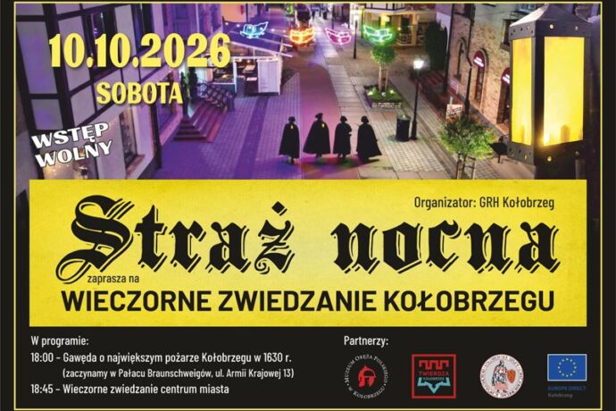 Zwiedzanie ze Strażą Nocną: największy pożar Kołobrzegu