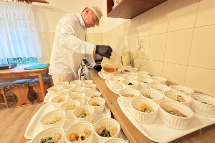 Degustacja zwycięskiej zupy „Pomuchli” w Rusowie